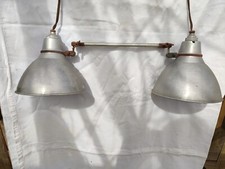 Originale Suspension  2 spots Atelier vintage No Gras No Jielde  Style Indus
