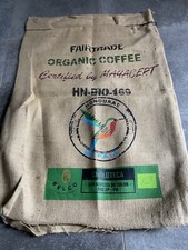 sac toile de jute café