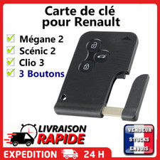 Coque de carte clé 3 boutons