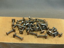 Lot de boulons tete fraise et écrou ancien stock de quincaillerie 5x30  35 pces