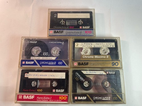Lot cassette basf chrome - 5,