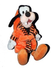 Doudou peluche Dingo Peignoir orange Robe de chambre 40 cm Disney PTS SRL