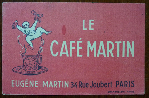 Buvard café martin - buvard,