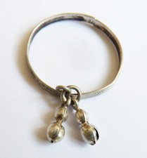 Bague  Argent anneau Bijou normand ancien régional silver ring