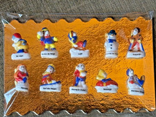 Série complète de 10 fèves PASQUIER Les Sports d'Hiver en 2006