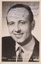 Franck POURCEL PHOTOGRAPHIE sur CARTE 14*9  avec AUTOGRAPHE