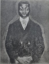 Kees VAN DONGEN : Jeune sénégalais, GRAVURE signée, 1925