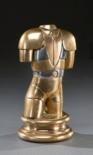 Sculpture bronze miguel - sculpture,