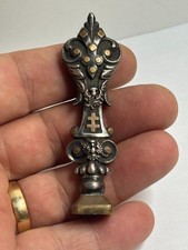Sceau Cachet Ancien , croix de lorraine