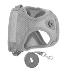  Harnais De Laisse Pour Animaux Compagnie Chat Réglable Gilet Chiens Chats