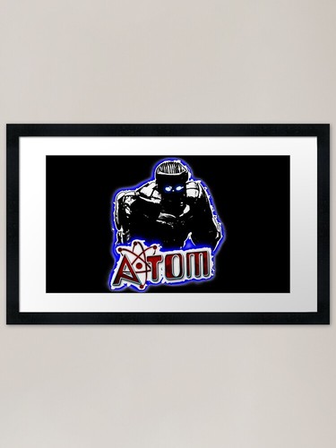 Real steel framed - framed, art
