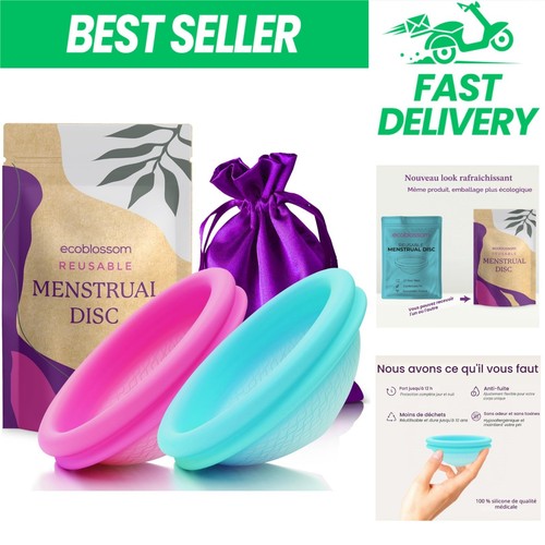 Ecoblossom disques menstruels - ecoblossom,