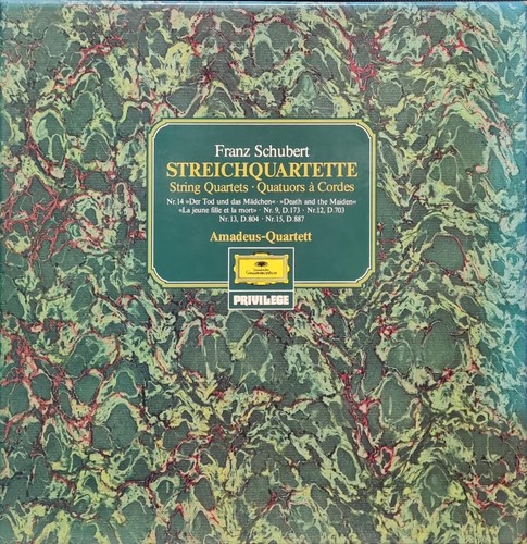 Schubert quatuors à cordes - :,