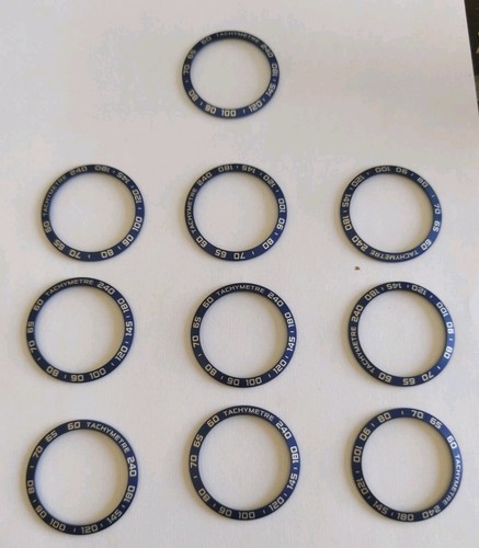 Lot lunette tag heuer blue - lunette,