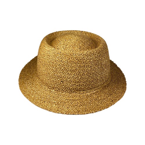 Chapeau mini canotier - , paille