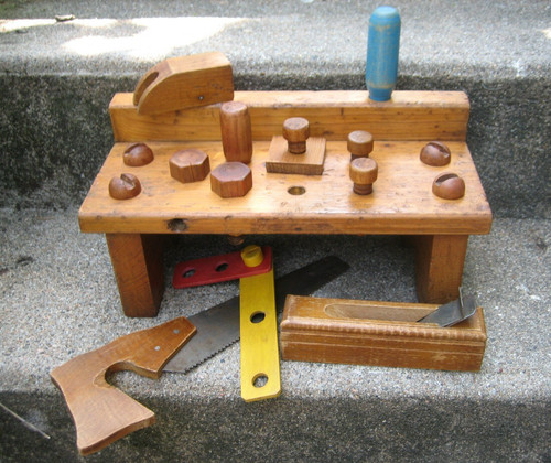 Jouet ancien etabli enfant - jouet, d'enfant