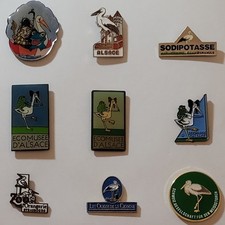 PINS PIN CIGOGNE  OISEAUX PIN
