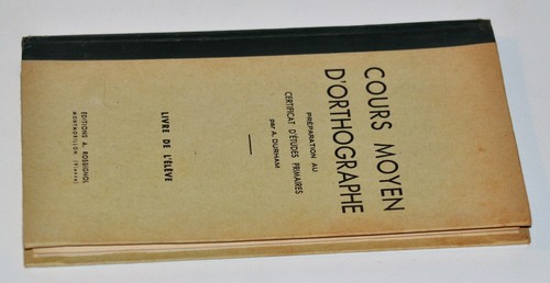 Cours moyen orthographe - cours, d'orthographe