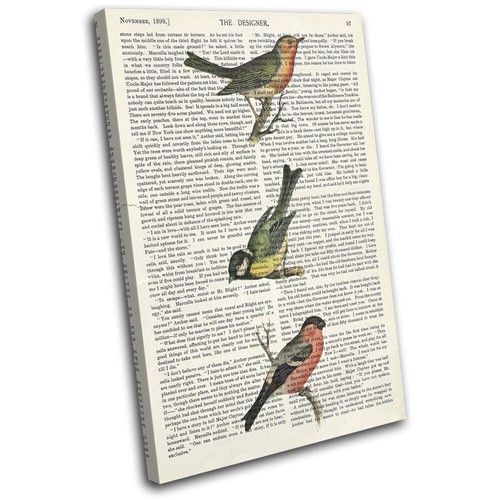 English bird vintage retro - bird,