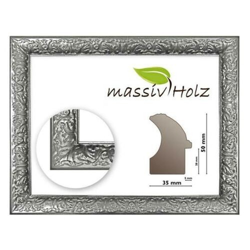 Cadre baroque ba1084 argent - ba1084,