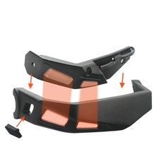 Protège-mains en aluminium