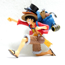 FIGURINE ONE PIECE MONKEY D LUFFY SANS SOCLE JOUET COLLECTION MANGA 15 CM
