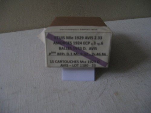 Boite vide pour cartouches - pour, 15