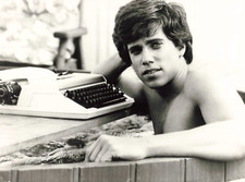 PHOTO CINEMA ACTEUR ROBBY BENSON / L AFFRONTEMENT  ARGENTIQUE HD 18x25 CM