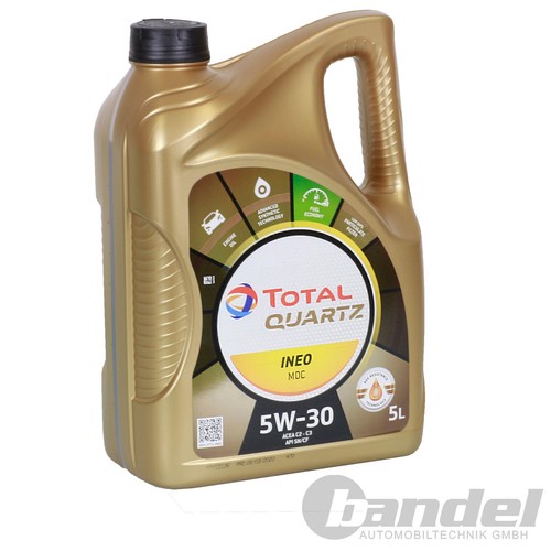 Huile moteur 5w30 total quartz - huile,