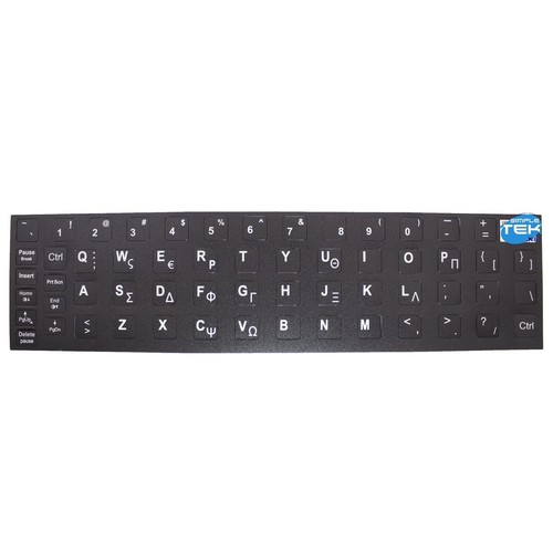 Adhésifs clavier grecs pour - clavier,