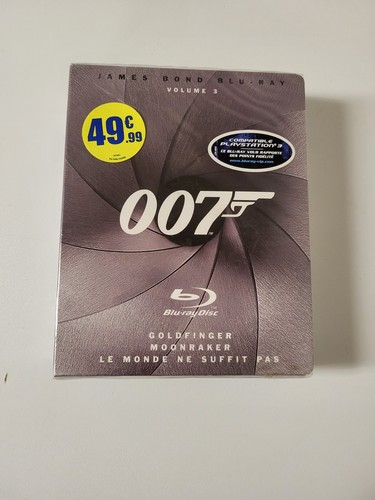 Coffret bluray james - coffret, bond