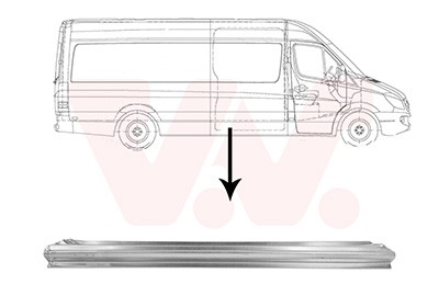 Van wezel marchepied - marchepied, tôle