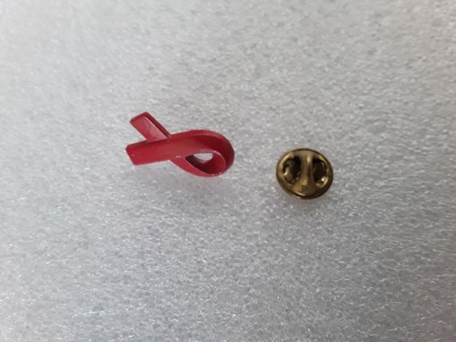 Pin pins sidaction ruban - pin's,