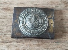 boucle de ceinturon allemand ww1  ( got mit uns )