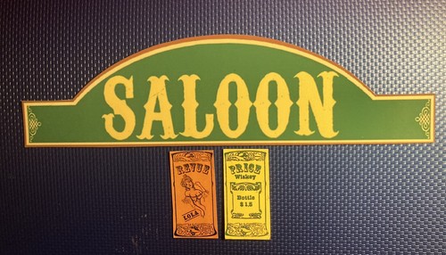 Playmobil western saloon - playmobil, *