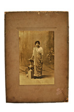 Antique Parsi Femme Portrait