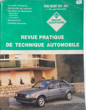 Revue technique automobile Ford ESCORT  XR3 / XR3 i