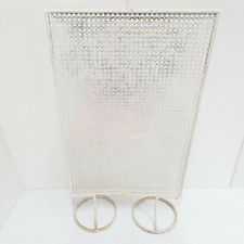 PARAVENT SEPARATION CLAUSTRA TOLE PERFOREE 1950 VINTAGE DLG MATHIEU MATEGOT 50S 