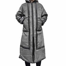 Hiver Gris à Capuche Fausse