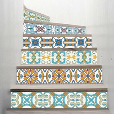Décoration stickers escalier contremarche, meuble adhésif sol cuisine sdb neuf