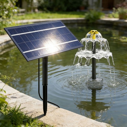 Pompe fontaine solaire 4w - de,