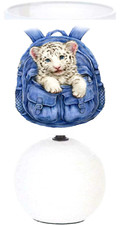 Lampe de chevet Tigre Blanc.
