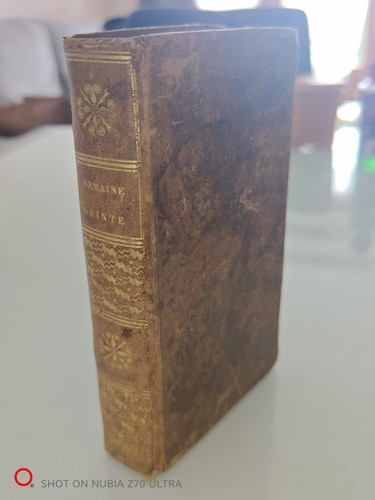 Livre ancien semaine sainte - livre,