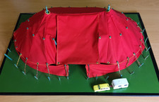 Grand chapiteau de cirque ancien, pour vos majorettes, matchbox etc...