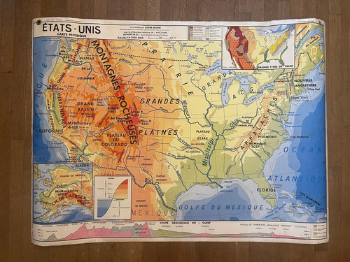 Grande carte école double