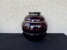 Vase en verre soufflé , style