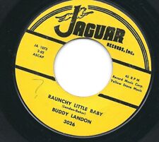 Rockabilly 45RPM - Buddy Landon Sur Jaguar - Rare  1958  