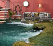 Papier peint photo 3D rivière