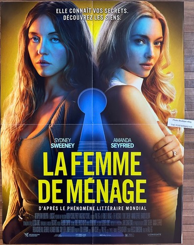 Affiche cinéma femme de - cinéma, la