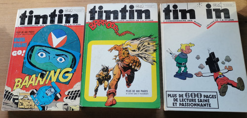 Recueils journal tintin belge - tintin,
